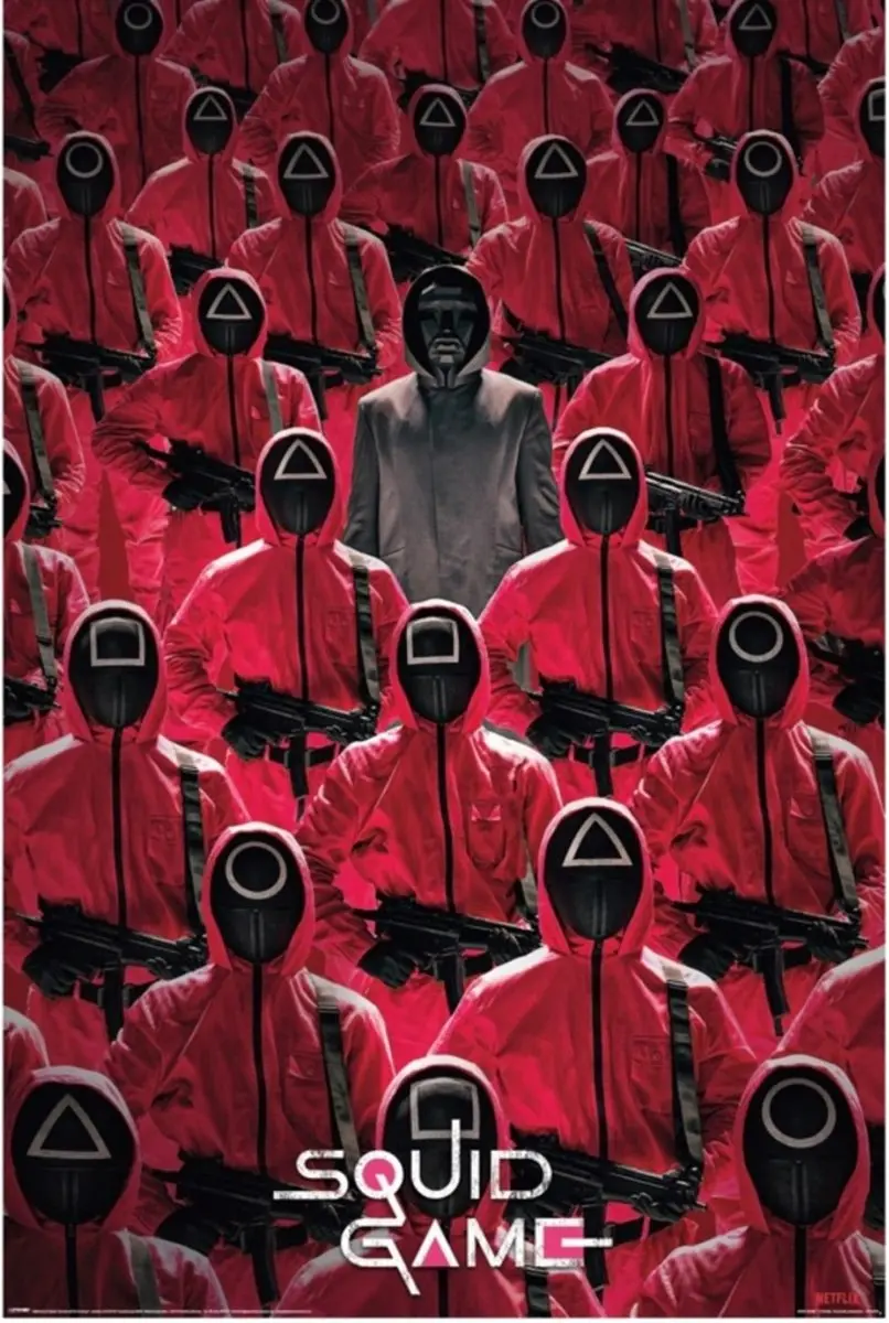 Pyramid Squid Game Crowd Maxi Poster 61x91cm - afbeelding 3 van 3