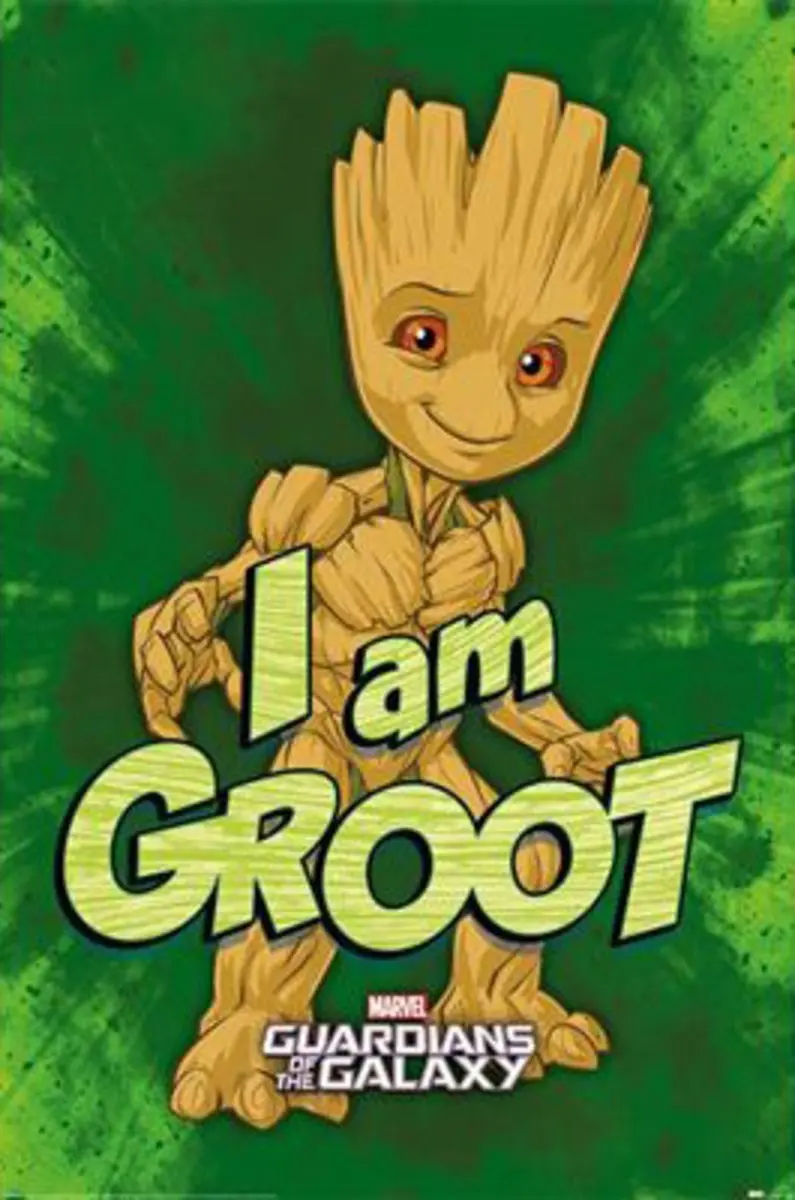 Pyramid International Marvel Poster Pack Guardians of the Galaxy I am Groot 61 x