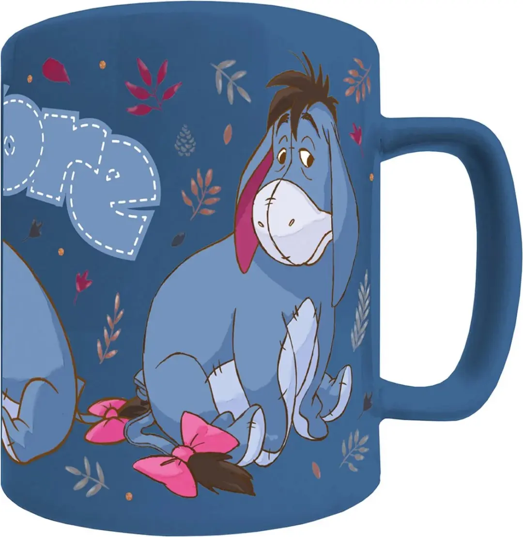 Pyramid Winnie the Pooh Fuzzy Mug Eeyore - 440ml - afbeelding 4 van 4