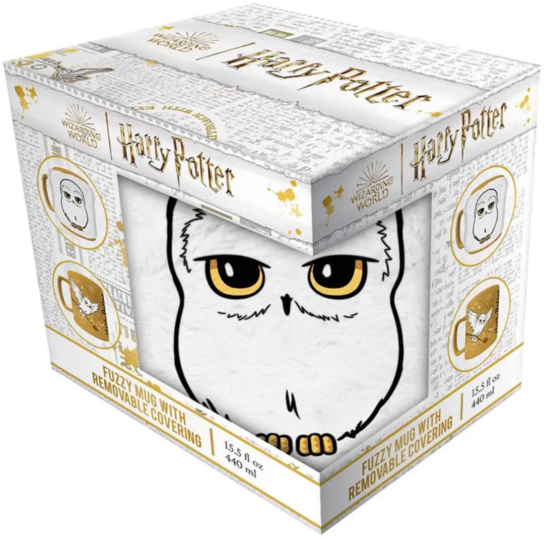 Pyramid Harry Potter Fuzzy Mug Hedwig - 440ml - afbeelding 5 van 5