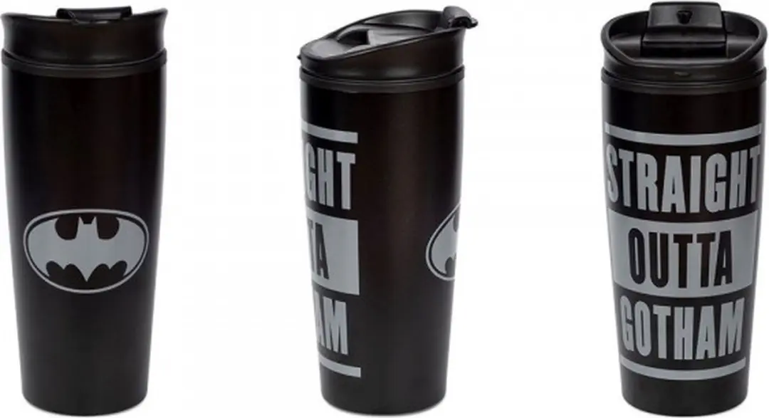 Batman Straight Outta Gotham Metalen Reisbeker - 450ml - afbeelding 3 van 5