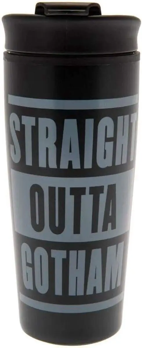 Batman Straight Outta Gotham Metalen Reisbeker - 450ml - afbeelding 4 van 5