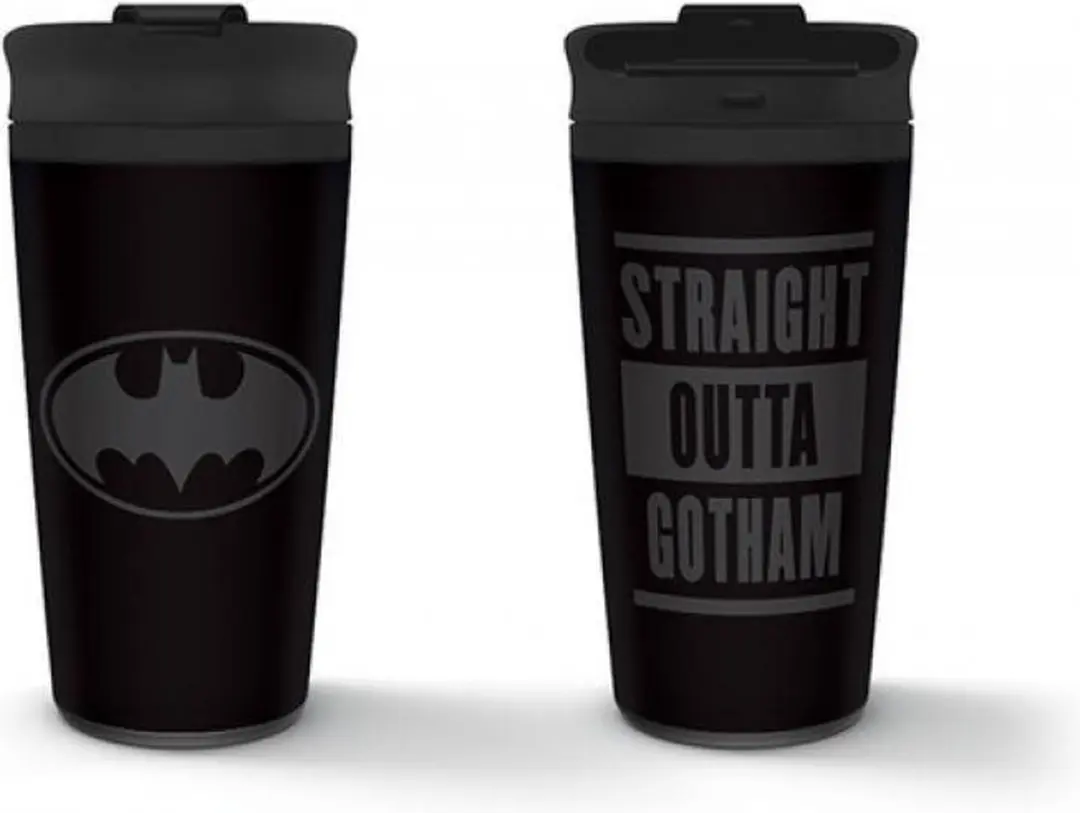 Batman Straight Outta Gotham Metalen Reisbeker - 450ml - afbeelding 5 van 5
