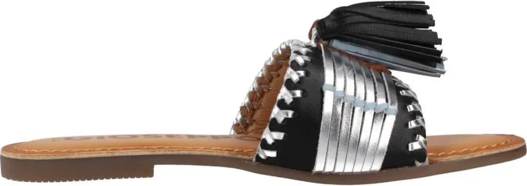 Merkloze Dames Sandalen met Tassels & Leren Voetbed