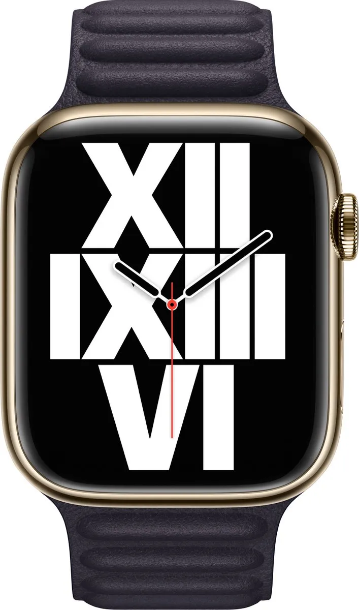 Apple Watch Leerband Ink M/L