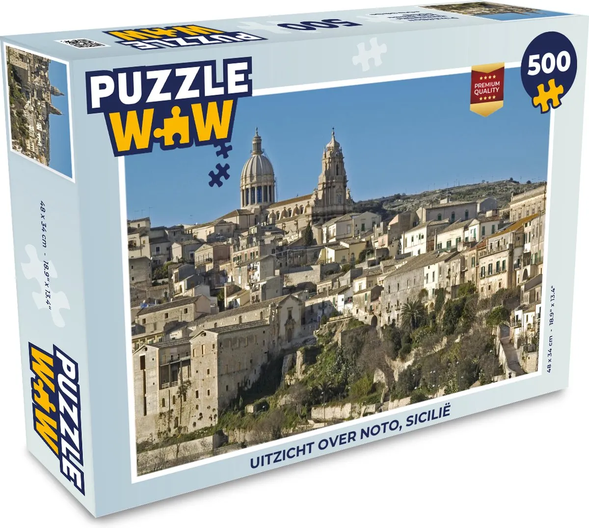PuzzleWow Legpuzzel Noto Sicilië 500 Stuks