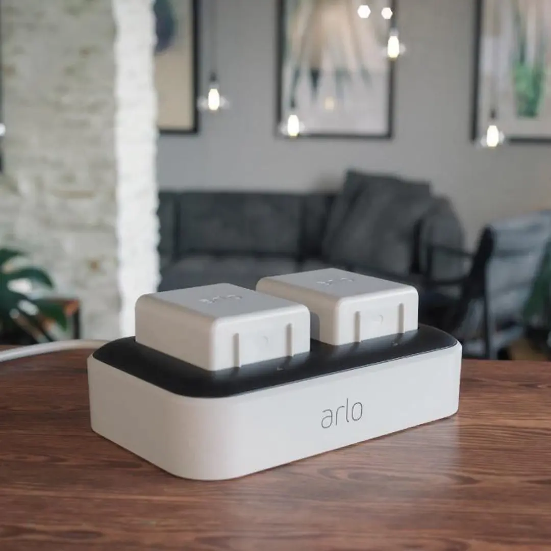 Arlo Dual Acculader VMA5400C-100EUS - Wit - afbeelding 3 van 4