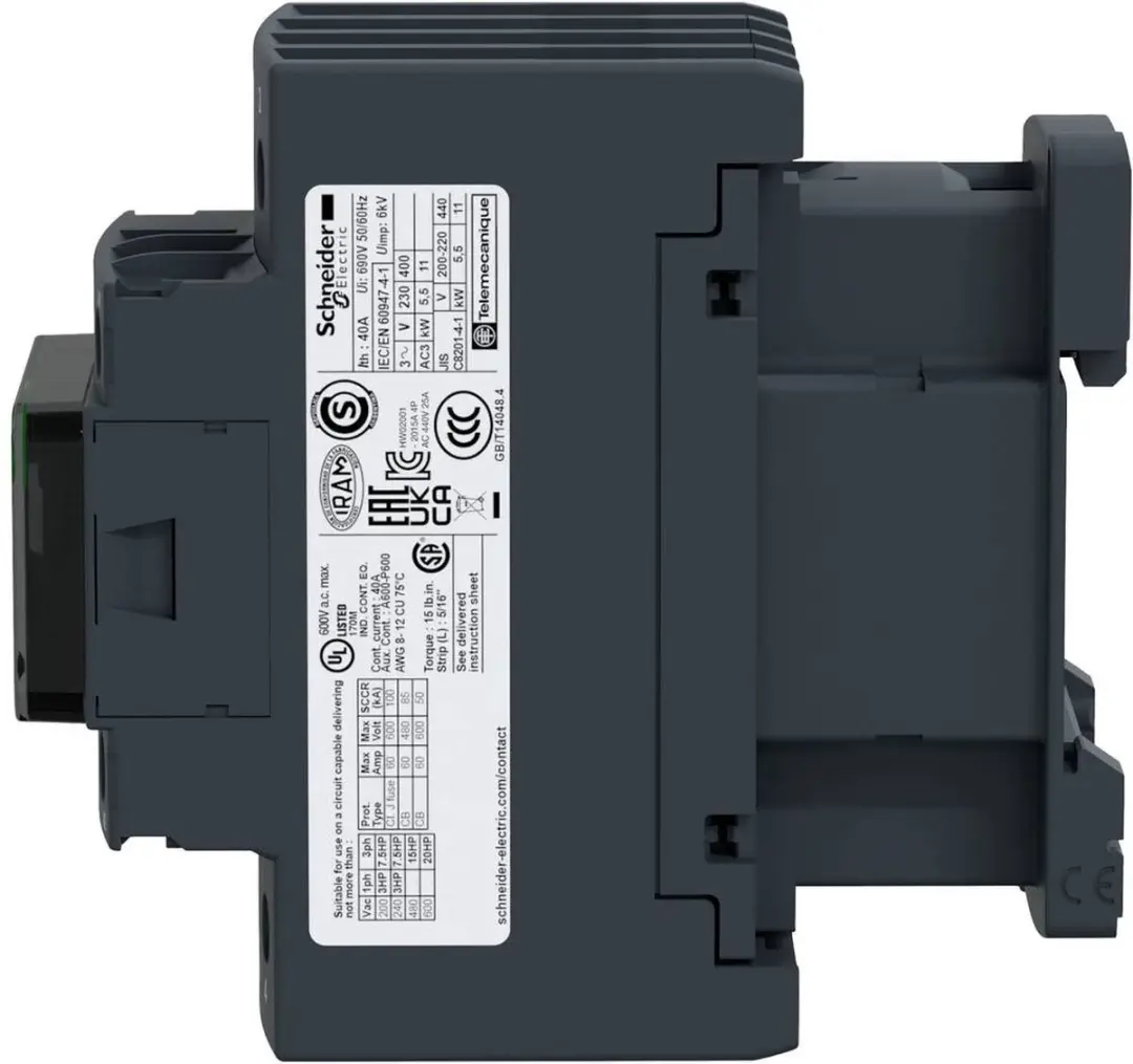 Schneider Electric LC1D258P7 Vermogensbeveiliging - afbeelding 2 van 5