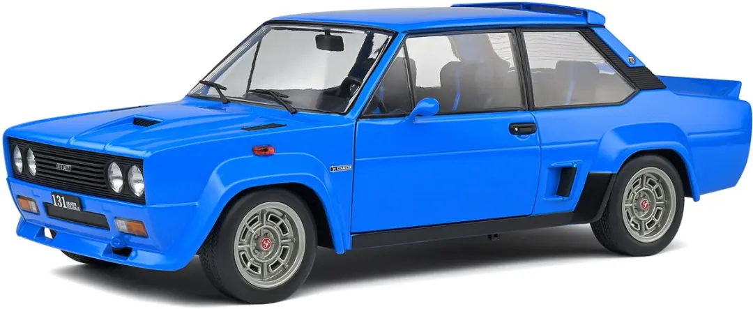 Solido Fiat 131 Abarth blau 1:18 Auto