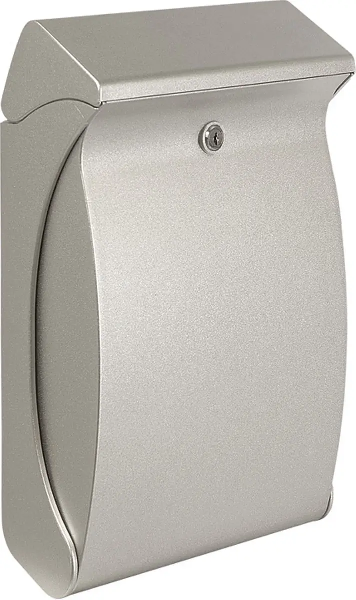 Burg-Wächter Swing Wandbrievenbus - Zilver - afbeelding 5 van 6