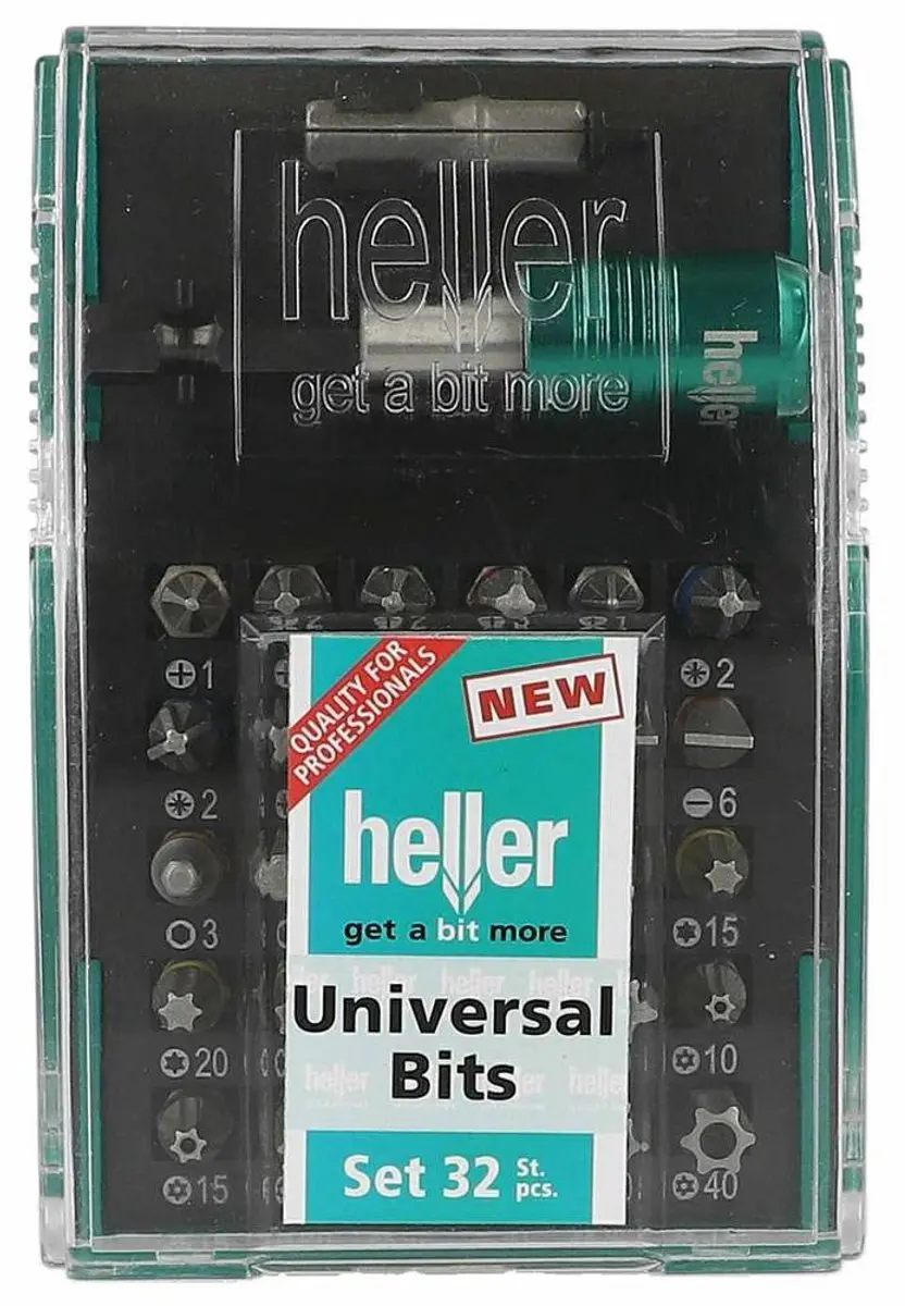 Heller 28913 9 Bitset 32-delig - afbeelding 2 van 3