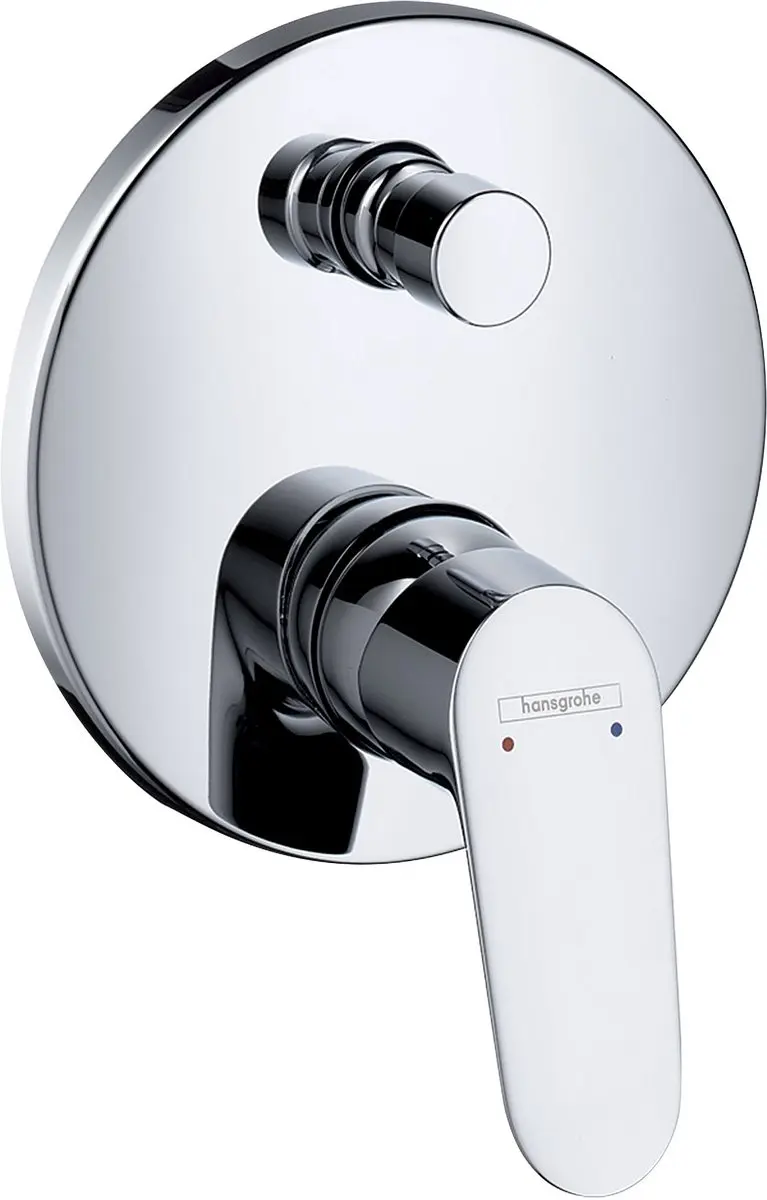 Hansgrohe Focus Inbouwklare Badmengkraan Set 31946000 - Chroom - afbeelding 2 van 5