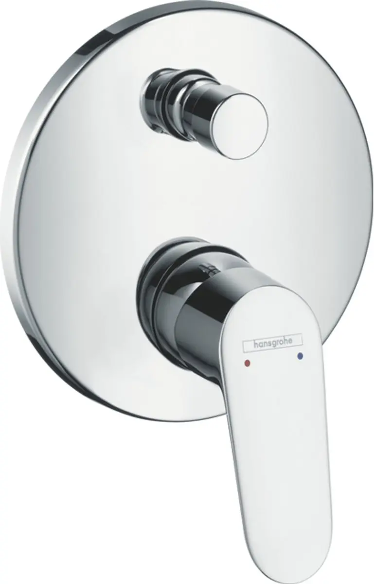 Hansgrohe Focus Inbouwklare Badmengkraan Set 31946000 - Chroom - afbeelding 5 van 5