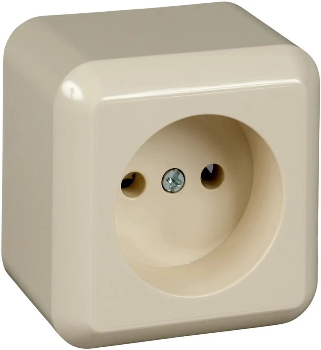Schneider Electric ELSO Contura 16A stopcontact zonder beschermingscontact schro