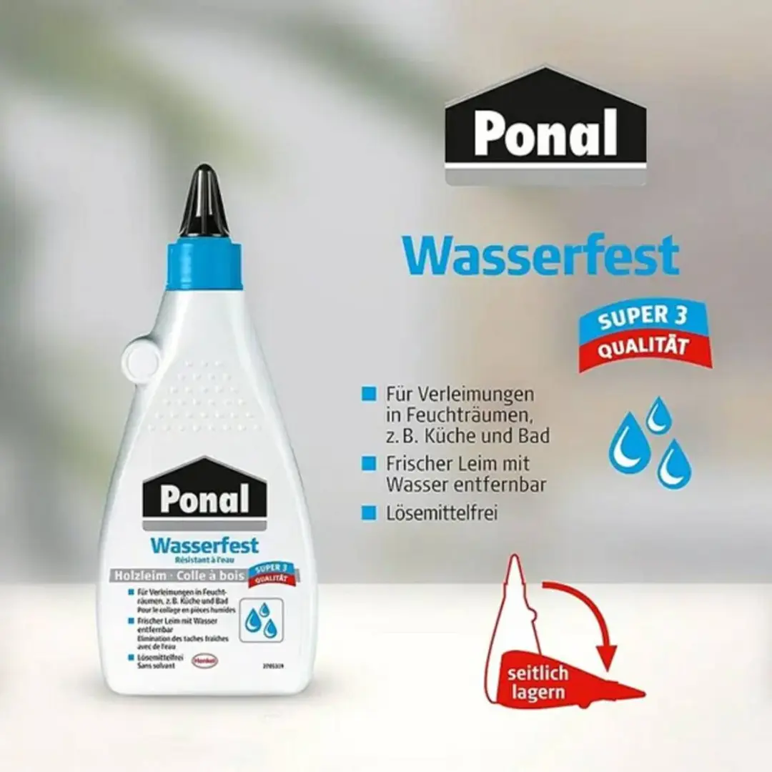 Ponal SUPER 3 Houtlijm PN10S - 550g - afbeelding 4 van 6