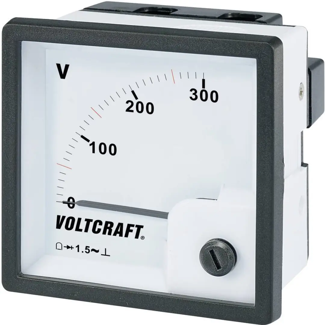 Voltcraft AM-72x72/300V Analoge inbouwmeter 300V - afbeelding 2 van 4
