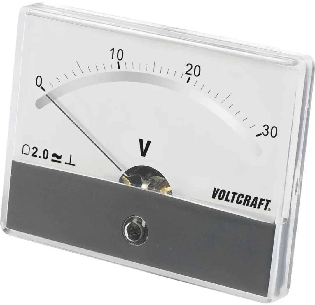 Voltcraft AM-86X65/30V/DC Inbouwmeter Draaispoel - afbeelding 3 van 6