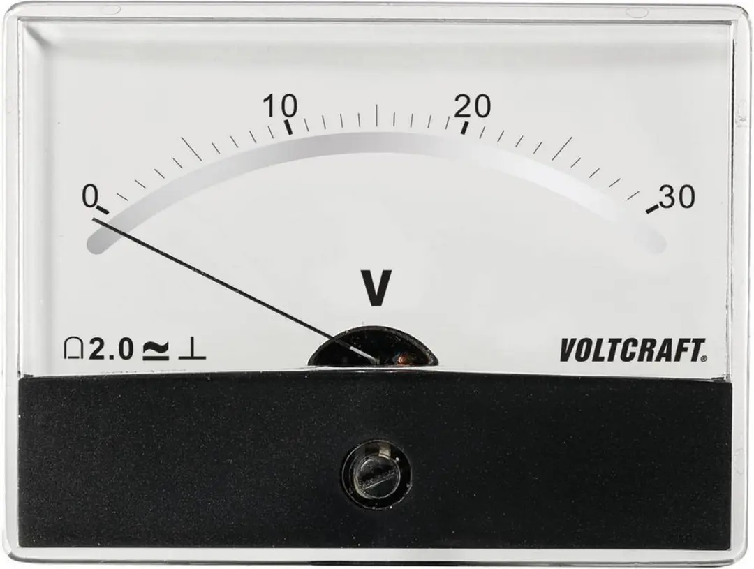 Voltcraft AM-86X65/30V/DC Inbouwmeter Draaispoel - afbeelding 6 van 6