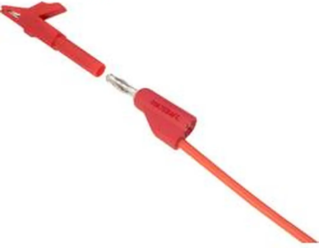 Voltcraft MSK-102 Krokodillenklem Bus 4 mm - Zwart/Rood - afbeelding 2 van 5