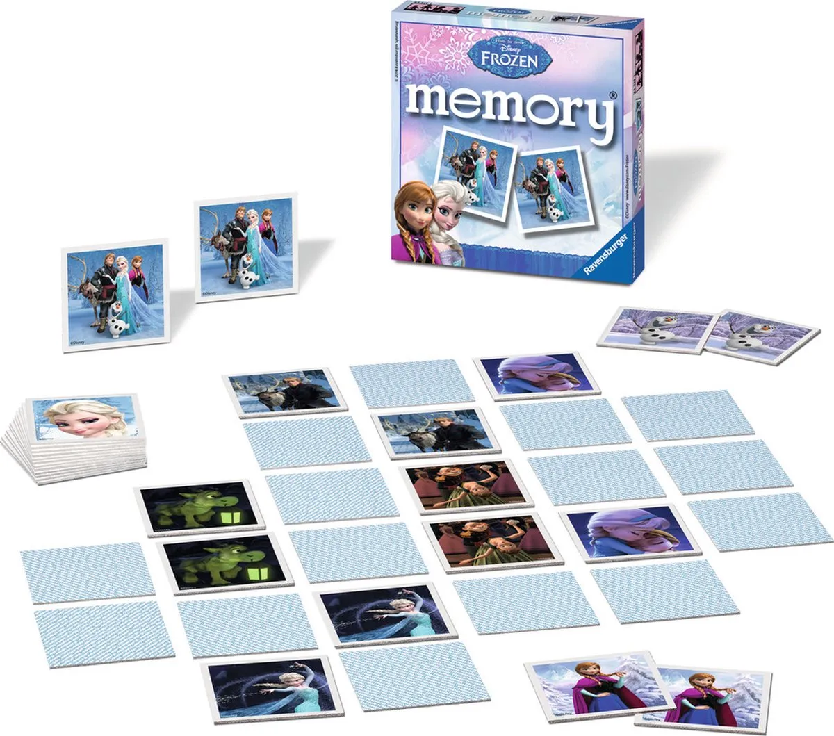 Disney Frozen Ravensburger Mini Memory - 48 Kaarten - Multicolor