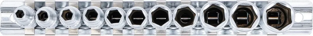 BGS Technic Doppenset 2221 - 11-delig - 1/4" 4-13mm - afbeelding 6 van 6