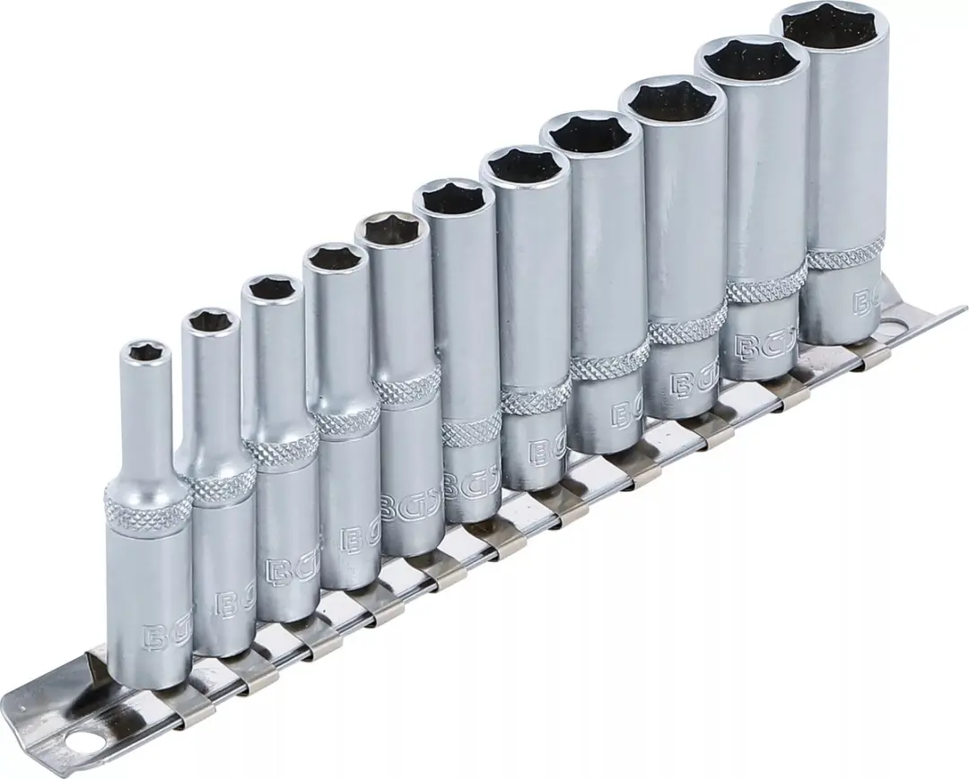 BGS Technic Doppenset 2221 - 11-delig - 1/4" 4-13mm - afbeelding 5 van 6