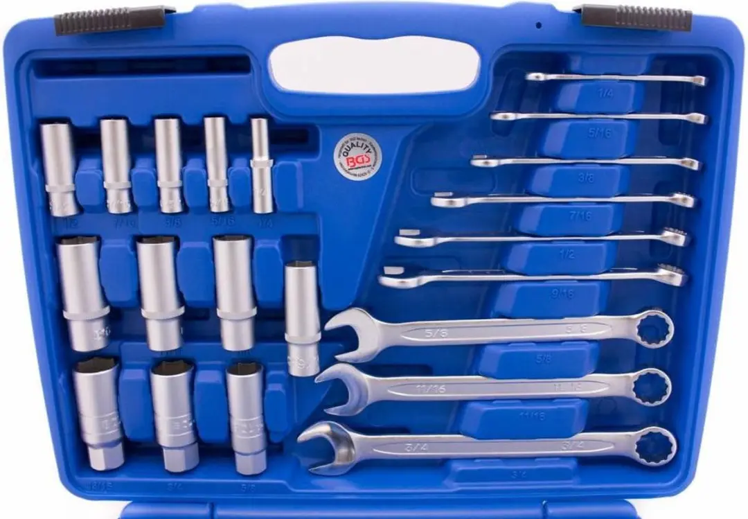 BGS technic Dopsleutelset 2299 - Engelse Maten - 92-delig - afbeelding 6 van 6