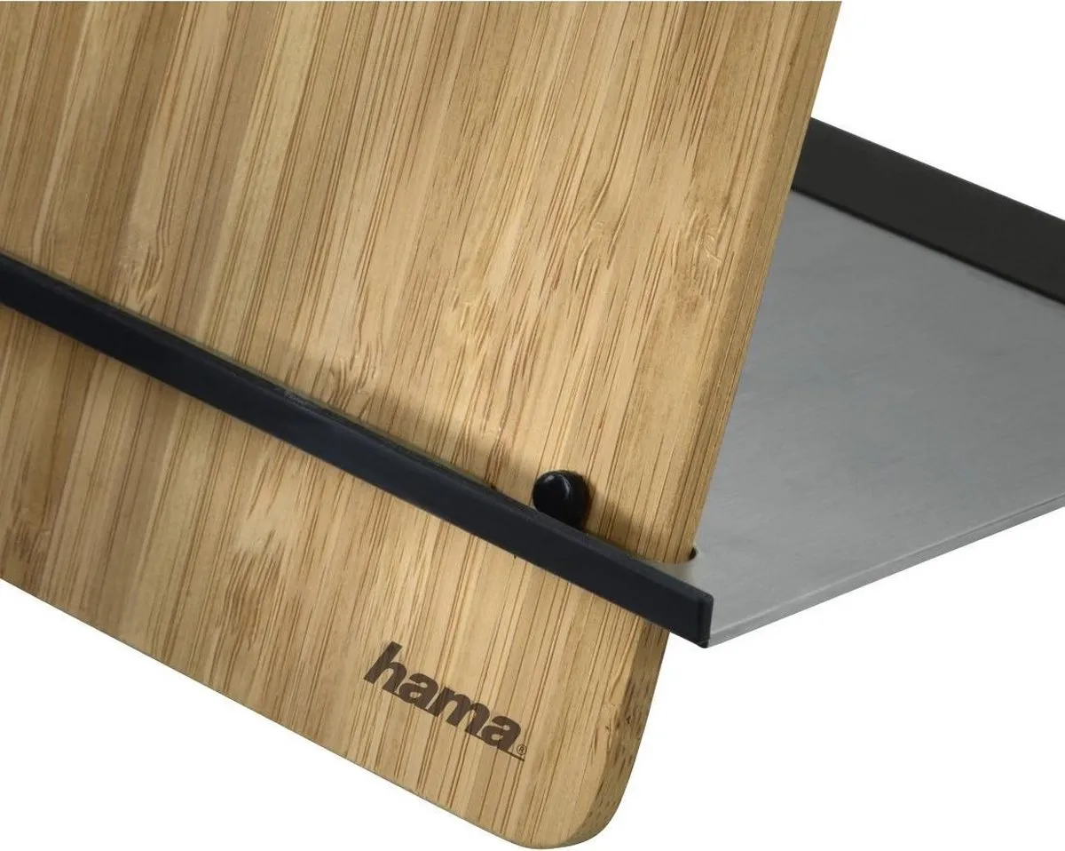 Hama Timber Stand voor Tablet 7-10,5" - Zwart/Zilver