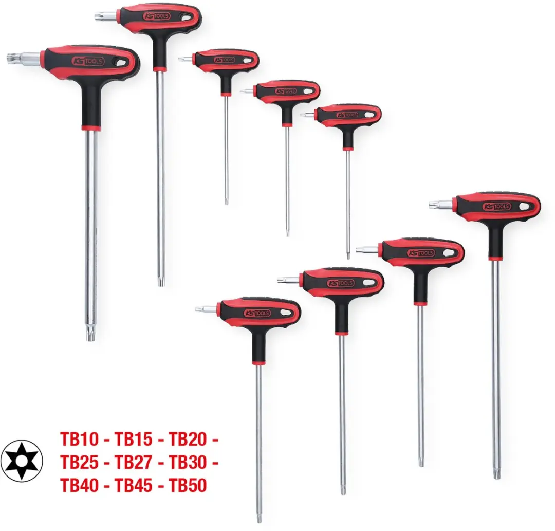 KS Tools ERGOTORQUEplus 151.8160 Inbussleutelset - 9-delig - afbeelding 6 van 6