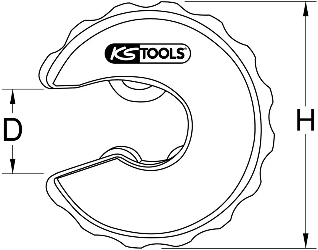 KS Tools 104.2028 Buissnijder - afbeelding 3 van 5