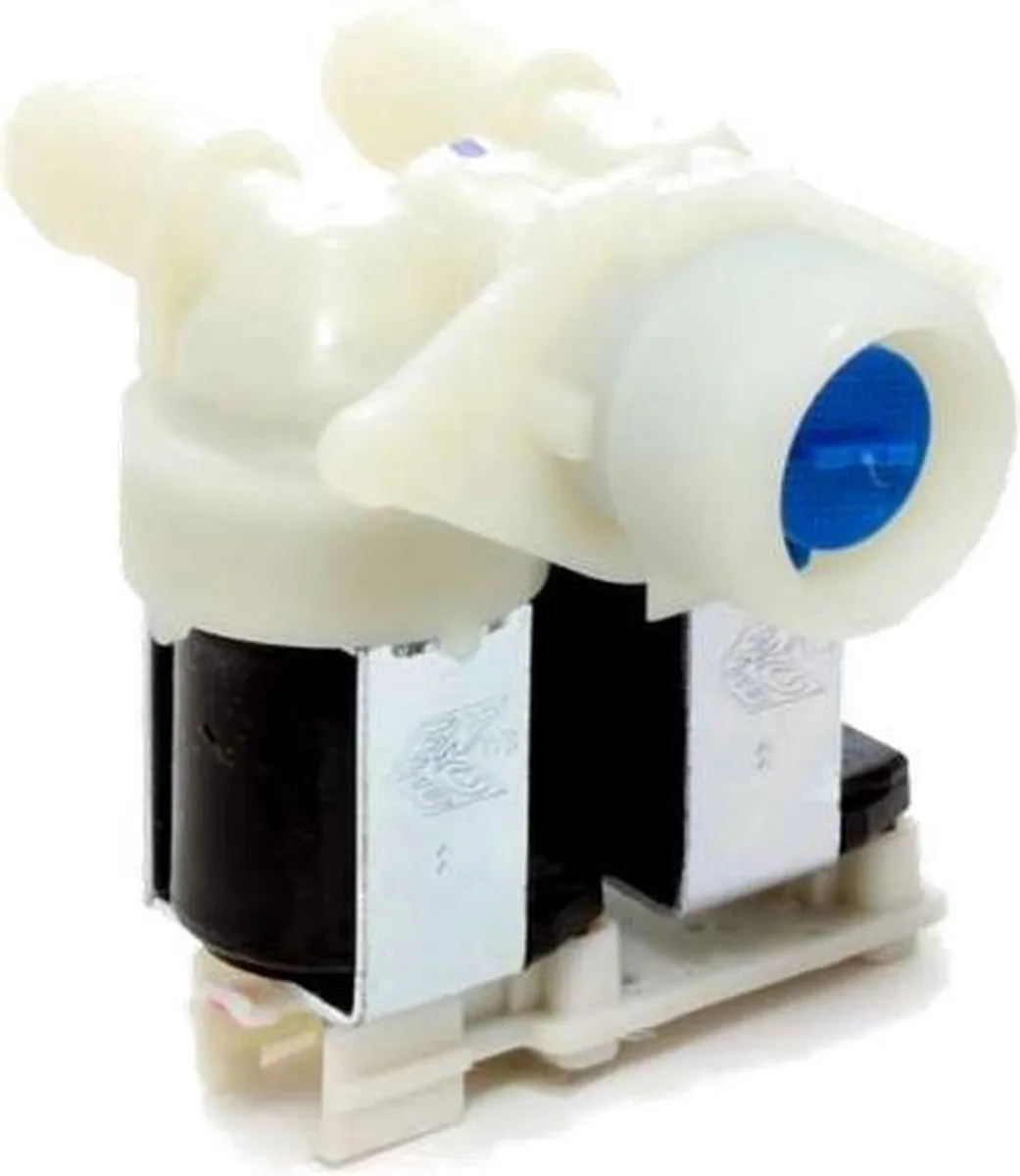 Whirlpool Inlaatventiel 480111100199 - 180° - Dubbel