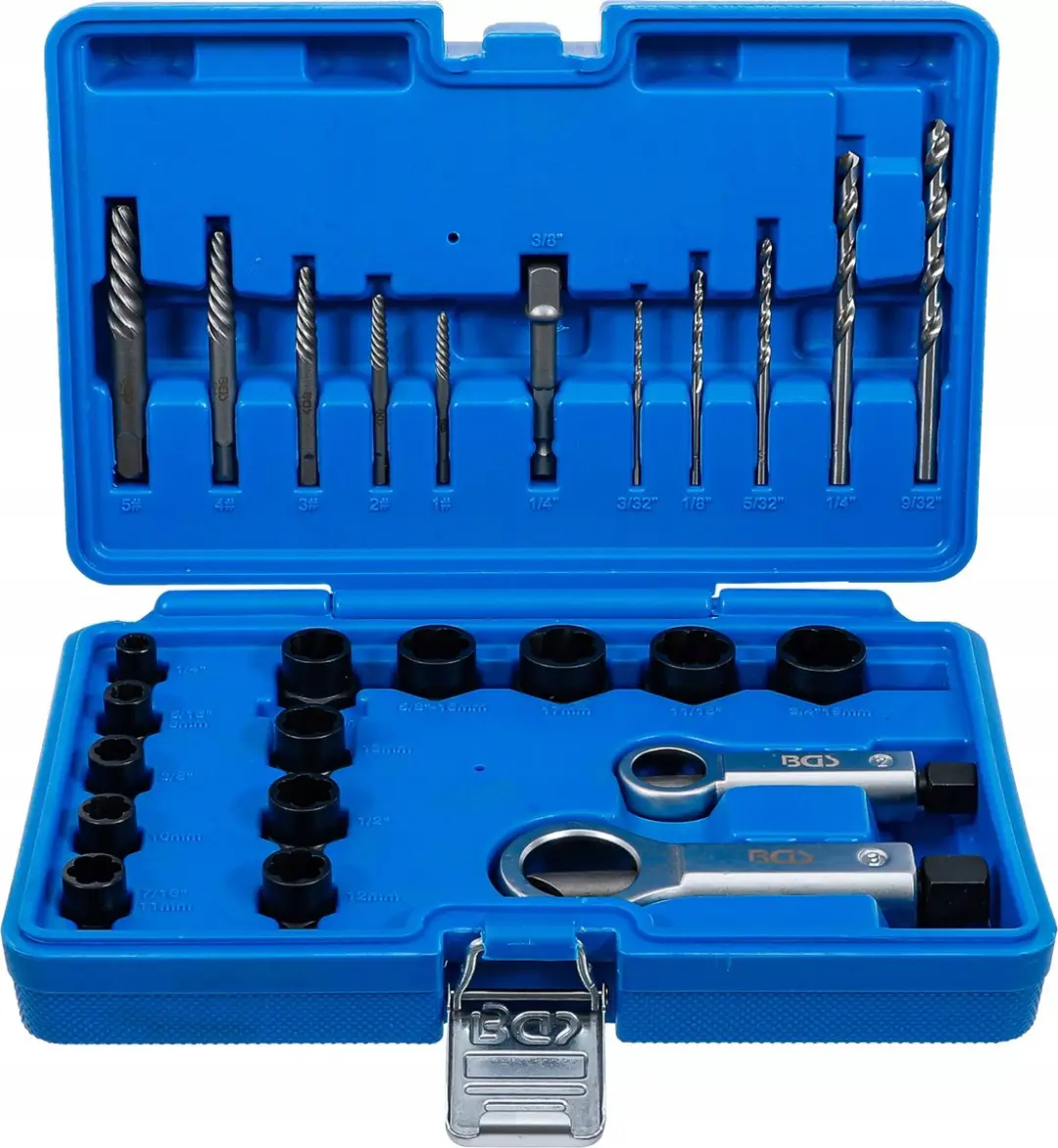 BGS technic 74581 Spiraalmoeruitdraaierset 26-delig