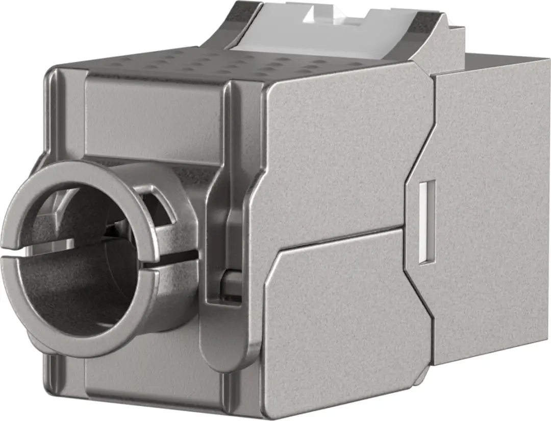 EFB Elektronik INFRALAN E-200100 Keystone Module - Zilver - afbeelding 4 van 5
