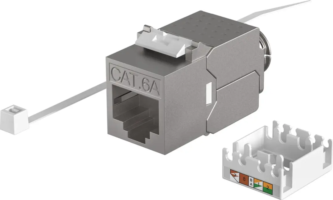 EFB Elektronik INFRALAN E-200100 Keystone Module - Zilver - afbeelding 5 van 5