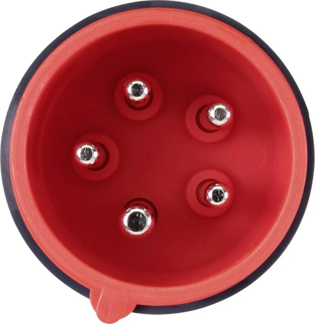 Voltcraft VMA-3L 32 Meetadapter CEE 32A - Donkergrijs/Rood - afbeelding 3 van 5