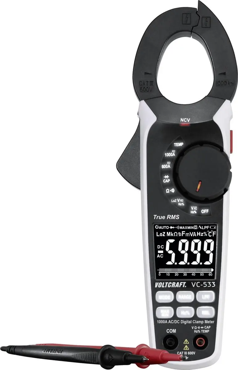 Voltcraft VC-533 Digitale Stroomtang