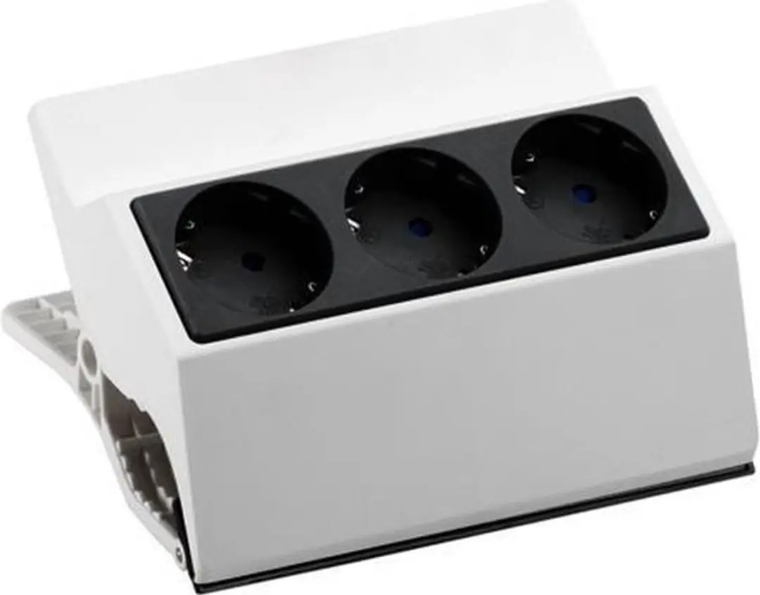 Bachmann Peggy Stekkerdoos 3x Geaard - 3 m - Wit - afbeelding 2 van 2
