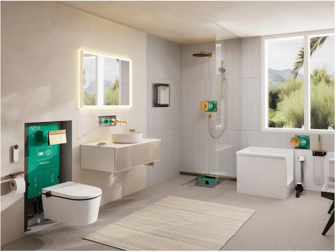 Hansgrohe sBox Basisset 13560180 - Groen - afbeelding 2 van 4