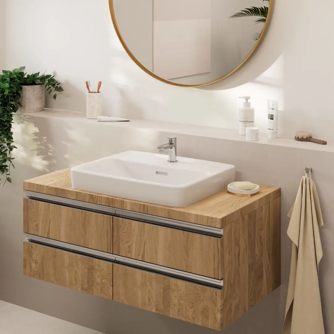 Hansgrohe Vernis Blend Fonteinkraan 70mm - Chroom - afbeelding 3 van 5