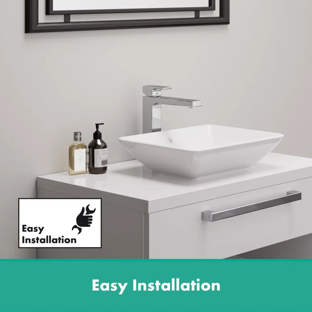 Hansgrohe Vernis Blend Wastafelmengkraan - Mat Zwart - afbeelding 4 van 6