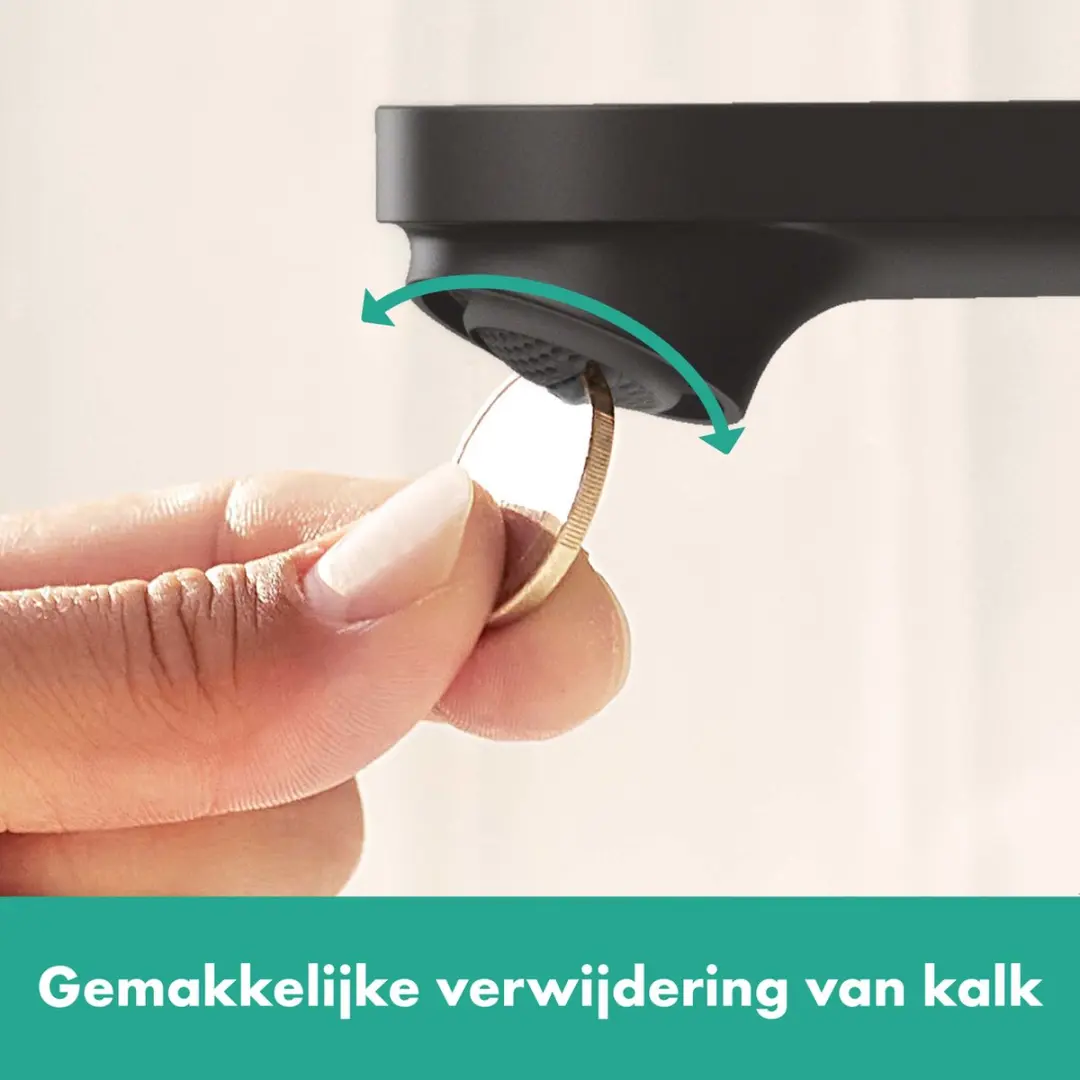 Hansgrohe Rebris S Toiletkraan 80 - Mat Zwart - afbeelding 2 van 6