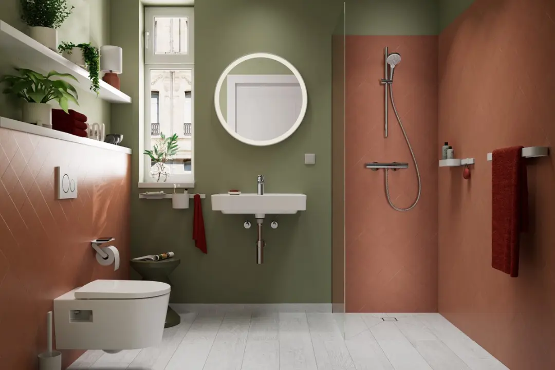Hansgrohe Ecostat Element opbouw douchethermostaat chroom - afbeelding 5 van 6