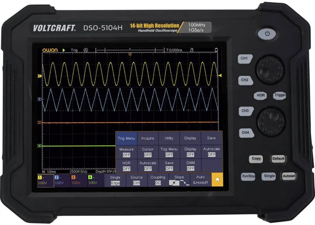 Voltcraft DSO-5104H Handoscilloscoop