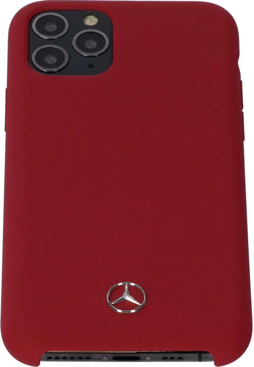 Mercedes-Benz iPhone 11 Pro Hoesje - Rood - MEHCN58SILRE - afbeelding 6 van 6