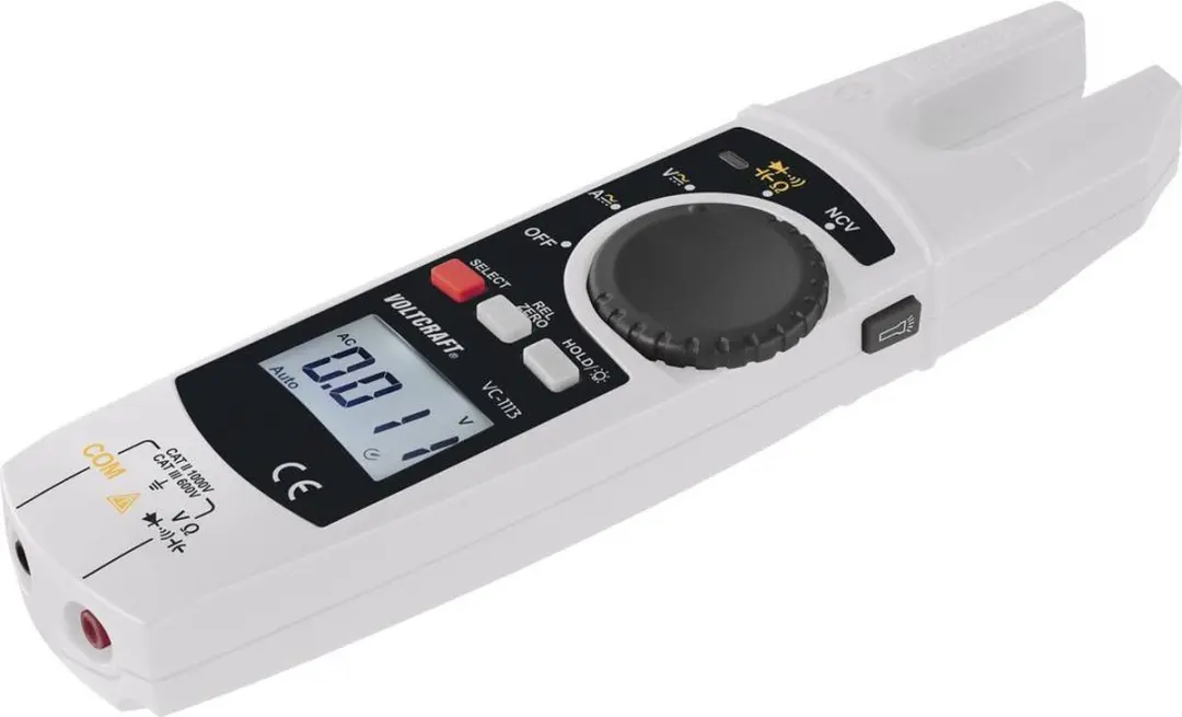 Voltcraft VC-1113 Stroomtang Digitaal - CAT II 1000 V - afbeelding 3 van 6