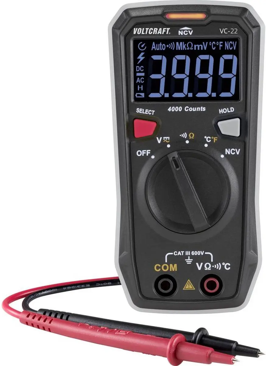 Voltcraft VC-22 VC-11899610 Multimeter