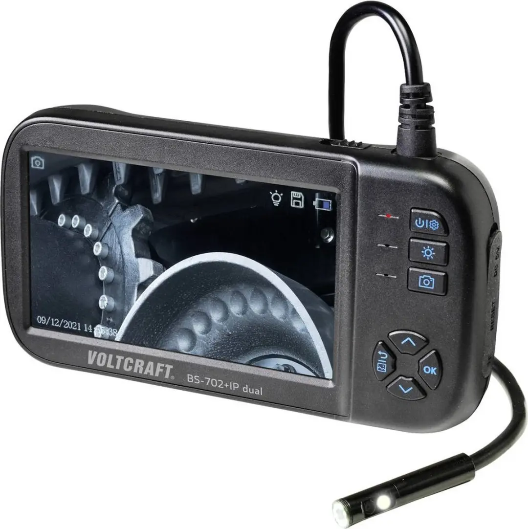 Voltcraft BS-702SE+IP Endoscoop - Dual Lens - Ø8mm - 5m - afbeelding 4 van 5