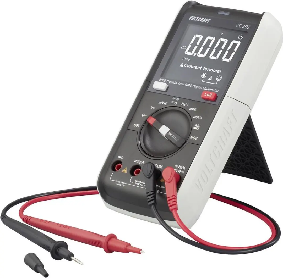 Voltcraft VC292 Digitale Multimeter - 6000 counts - CAT III 600V - afbeelding 6 van 6