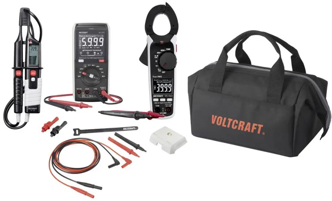 Voltcraft VC-12884310+VC-8466755-Set Meetapparatuurset