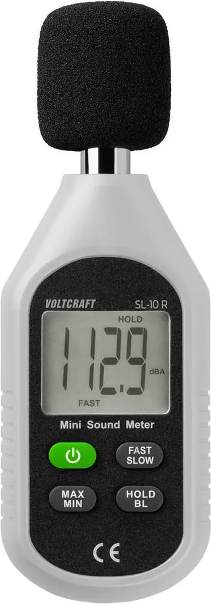 Voltcraft SL-10 R Decibelmeter - 30-130 dB - afbeelding 3 van 4